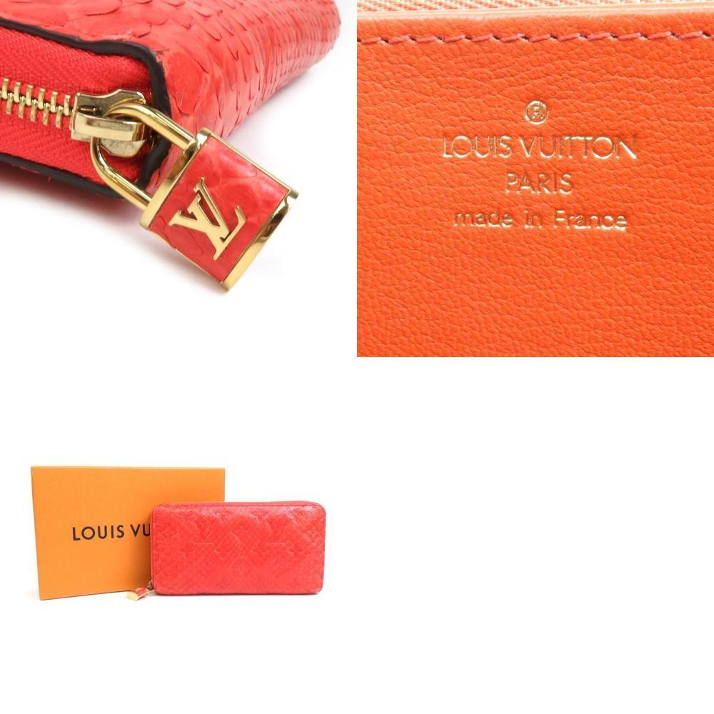 Louis Vuitton Python Long Zippy Wallet Wallet Ora… - image 5